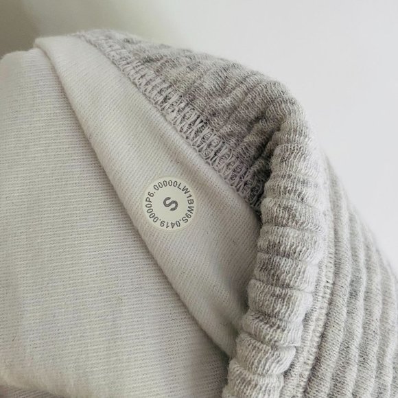 Lululemon • Along The Way Dress • Sz S • Like New • Heathered Ultra Light Grey - Picture 13 of 14